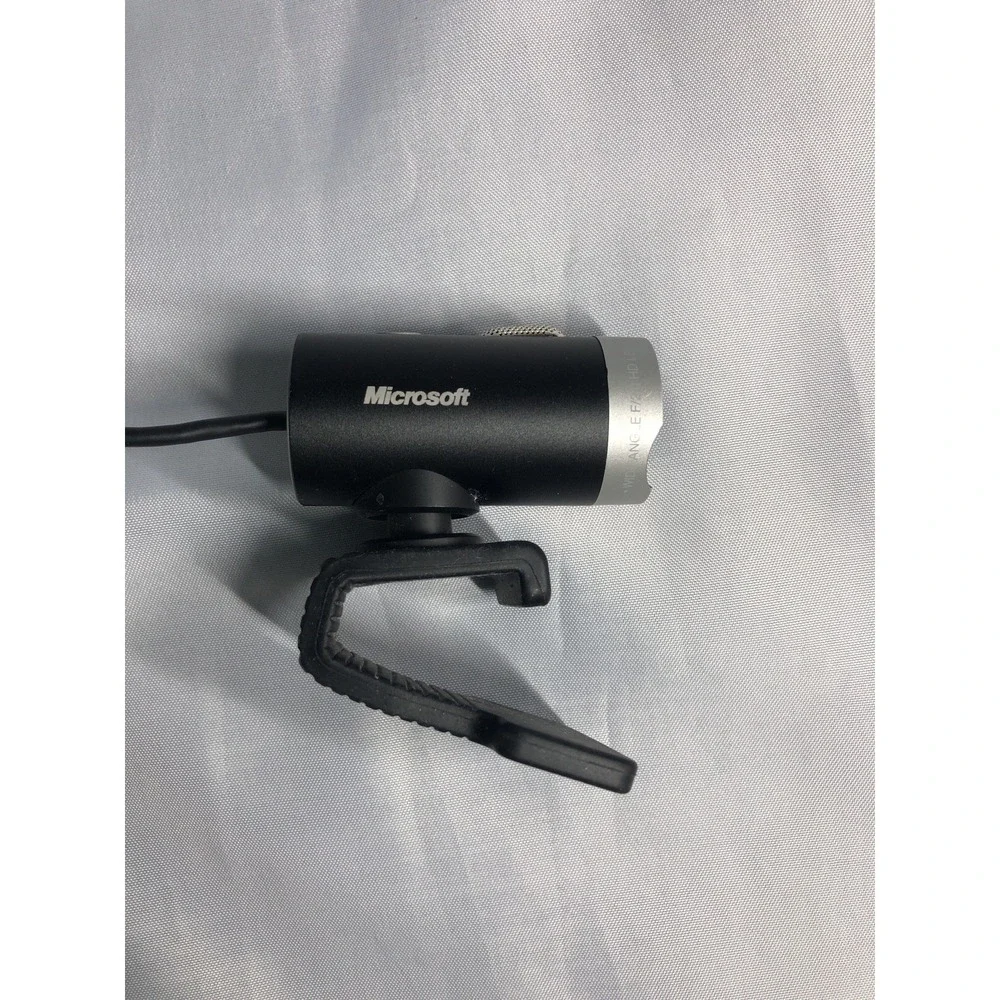 Microsoft LifeCam 1393 - Cinema HD Webcam, Black - X821404001 - Preowned